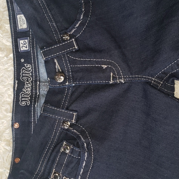 Miss Me Boot Cut Jeans 26 - Picture 4 of 9